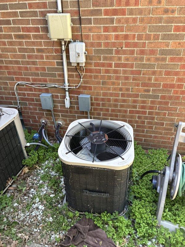 Responded to no cooling complaint at rental property and consulted with both owner and tenants regarding system failure. Upon inspection, found existing HVAC system unable to maintain cooling, with indoor air handler showing significant dust and debris accumulation indicating poor maintenance and age-related deterioration. Outdoor condenser unit also exhibited wear consistent with end of service life. Provided comprehensive estimate for complete system replacement including new air handler, condenser unit, electrical connections, refrigerant lines, and associated components necessary to restore cooling functionality to the property.