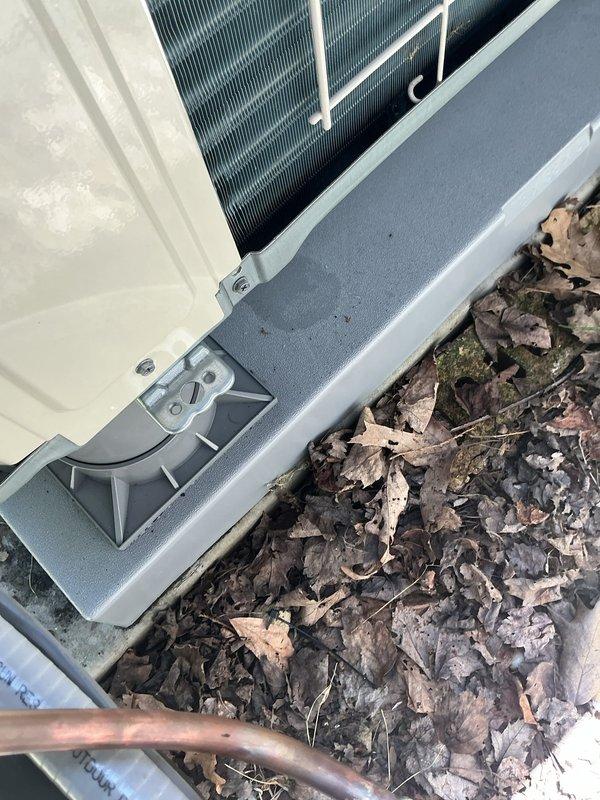 Responded to no cooling complaint on recently installed air conditioning system. Performed diagnostic inspection of indoor air handler unit and outdoor condensing unit. Verified proper installation of ductwork connections and confirmed refrigerant lines were properly connected to outdoor unit. System found to be operating within normal parameters upon arrival.