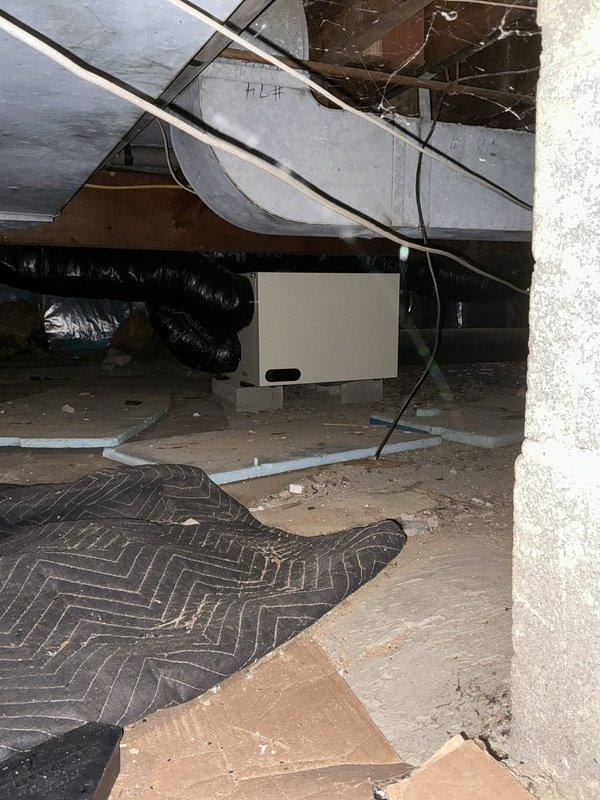 Conducted on-site assessment of two non-operational furnace systems in crawl space and basement areas. Documented existing HVAC infrastructure including galvanized metal ductwork, flexible ducting, and equipment positioning for replacement estimate purposes. Provided comprehensive evaluation and replacement recommendations based on system failures and customer's expressed intent to proceed with new equipment installation.