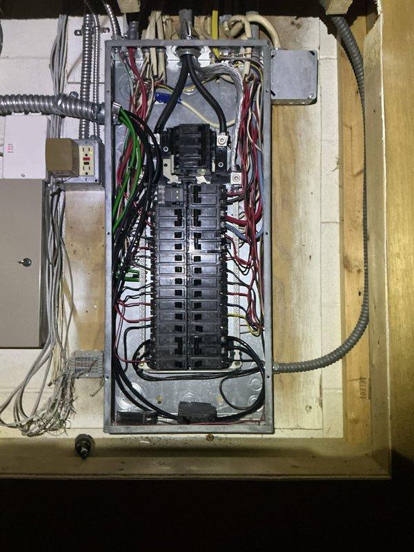 Completed comprehensive whole home electrical inspection of residential property. Performed thorough evaluation of main electrical panel, verifying proper circuit breaker operation, wire connections, and overall panel integrity. Inspected basement utility area electrical components, including conduit installations, junction boxes, and electrical infrastructure serving mechanical equipment. Documented all findings with photographic records for service history. All systems observed to be functioning within normal parameters at time of visit.