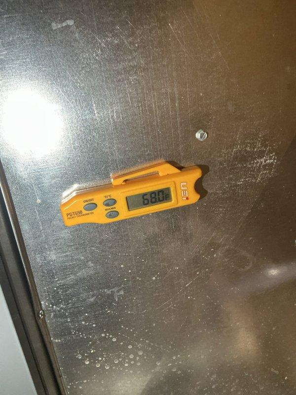 Completed routine preventative maintenance on aging cooling system. Performed comprehensive electrical diagnostics using digital multimeter to verify capacitor functionality and measure voltage readings across system components. Recorded temperature measurements at unit to assess operational performance and confirm proper cooling output within acceptable parameters.