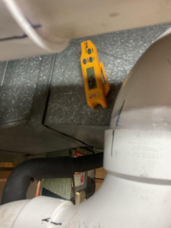 Completed comprehensive cooling system maintenance inspection including temperature differential measurements across supply ductwork and verification of all mechanical components. Investigated and addressed reported issue with UV light system remaining energized continuously regardless of equipment operation status, identifying potential wiring or control relay concern requiring correction to prevent premature bulb failure and unnecessary energy consumption.
