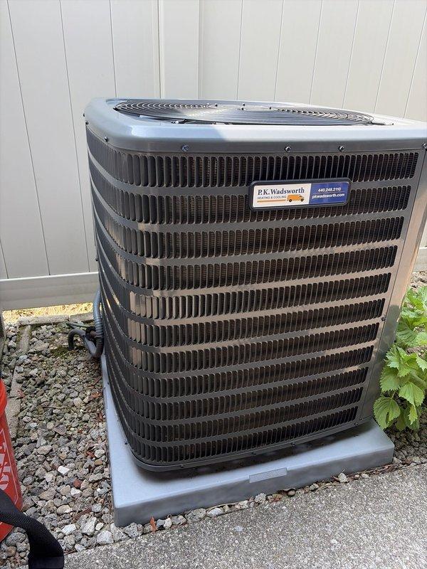 Completed scheduled cooling system maintenance on Goodman HVAC system. Performed comprehensive inspection of indoor furnace unit and outdoor condenser, verified proper operation of all components including blower motor, refrigerant lines, and electrical connections. All equipment found operating within normal parameters with no deficiencies noted; system confirmed ready for continued cooling season operation.