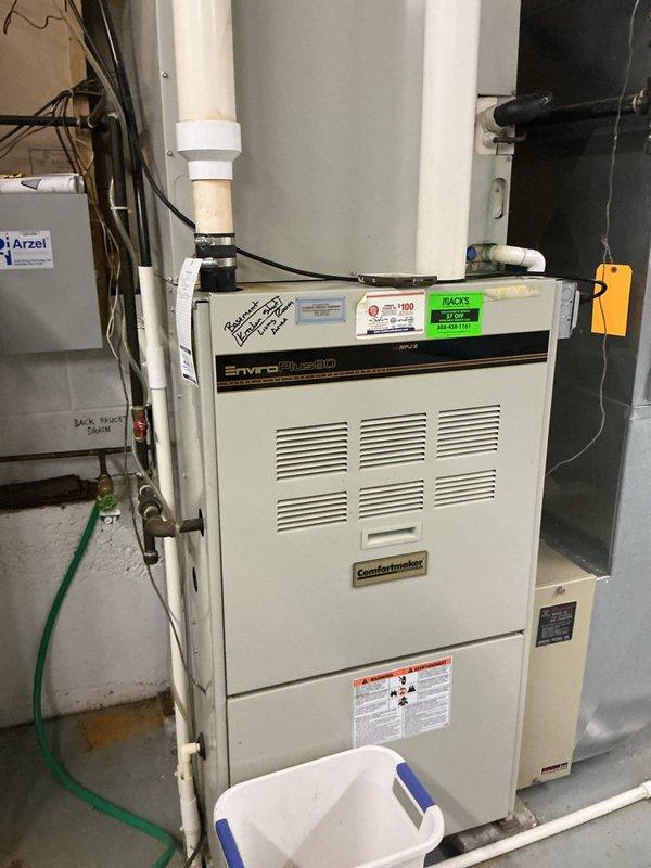 Responded to no cooling complaint on Comfortmaker EnviroPlus 90 furnace system. Addressed and resolved rodent infestation issue that was affecting system operation. System inspected and verified operational following pest remediation.