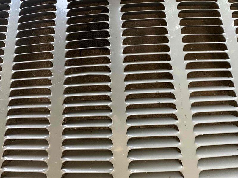 Completed scheduled preventive maintenance on residential cooling system. Inspected and cleaned return air grille which showed significant dust and debris accumulation that was restricting airflow. Performed standard system inspection including verification of operational components and airflow pathways to ensure optimal cooling performance for continued seasonal operation.
