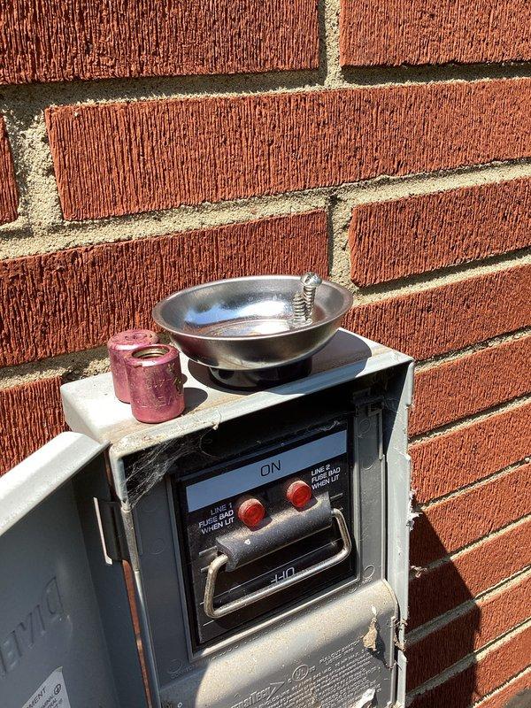 Completed comprehensive cooling system tune-up for non-member customer. Performed standard maintenance procedures including inspection of air handler unit, verification of electrical connections at exterior meter box, filter assessment, and system operational checks. All components found to be functioning properly with no immediate repairs required.