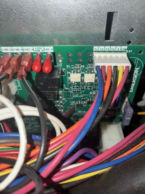 Completed scheduled preventive maintenance on residential cooling system as part of ongoing maintenance agreement. Performed comprehensive system inspection including electrical control board diagnostics, verified proper voltage readings and relay operations using digital multimeter, and confirmed all wire connections and terminals were secure within the control panel. All components operating within normal parameters with no deficiencies noted.