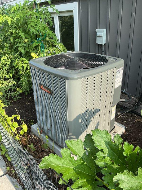 Completed cooling season tune-up on residential HVAC system, servicing both outdoor condenser unit and indoor air handler. Performed standard preventive maintenance procedures including inspection of all major components, cleaning of condenser coils, verification of refrigerant levels, testing of electrical connections, and confirmation of proper system operation and airflow.