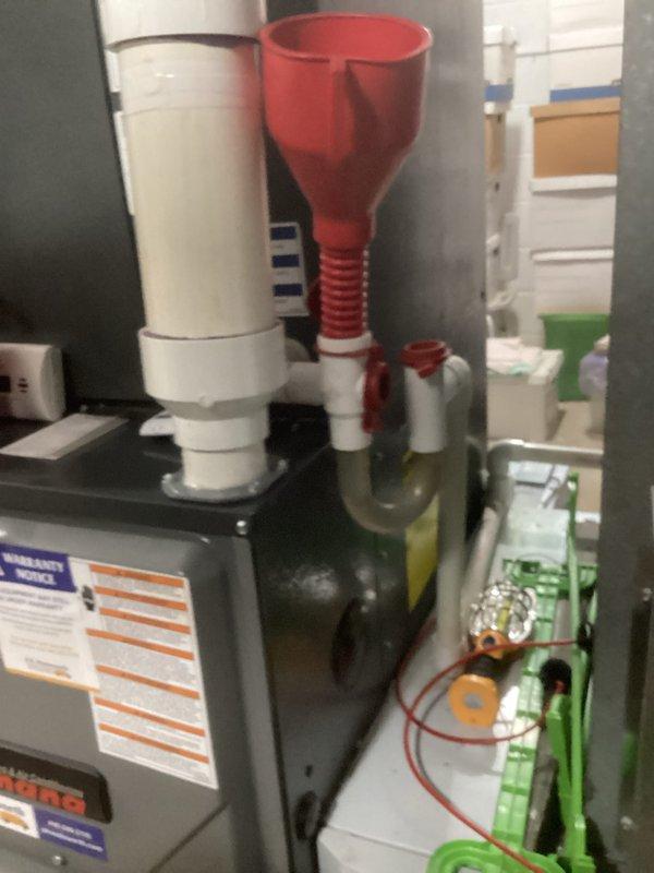 Completed scheduled cooling maintenance on residential HVAC system. Performed comprehensive inspection of refrigeration components including copper line sets, brass service valves, and condensate management system. All equipment operating within normal parameters with proper refrigerant flow and drainage functioning as designed.