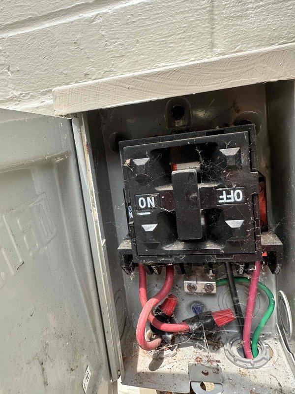 Completed routine cooling season maintenance on residential HVAC system as part of scheduled preventive maintenance program. Performed comprehensive inspection of furnace interior components including heat exchanger, blower motor assembly, control board, and electrical connections; verified all wiring connections were secure and properly terminated. Inspected exterior electrical disconnect switch and confirmed proper operation and safe electrical connections with appropriate wire terminations.