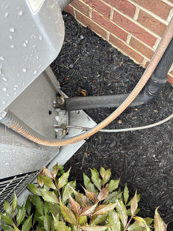 Conducted on-site consultation to provide furnace replacement options for existing residential HVAC system. Evaluated current basement furnace installation, assessed exterior utility connections and electrical infrastructure, documented equipment specifications and spatial requirements, and photographed existing configuration to develop comprehensive replacement recommendations for aging heating system.