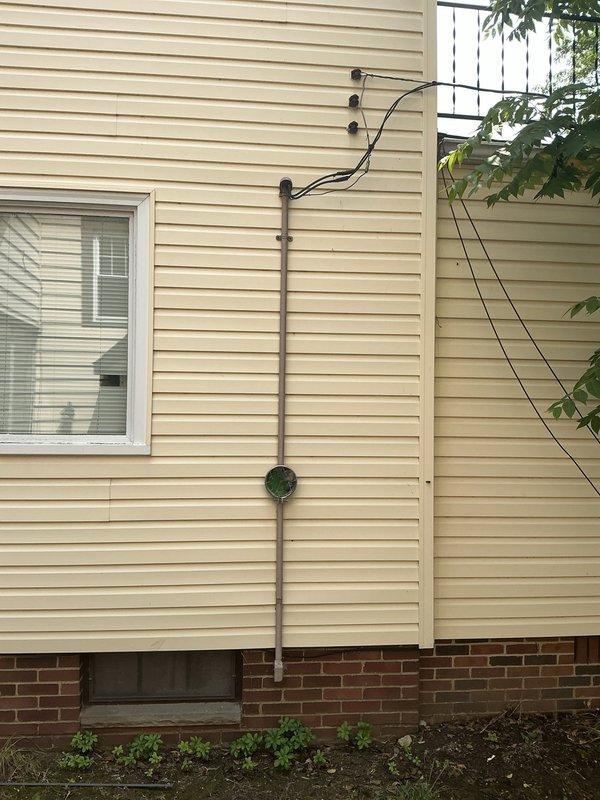 Responded to no power call where utility company identified damaged outdoor meter requiring electrical repair. Customer had attempted temporary power restoration by bypassing meter, resulting in only half the home having electricity. Inspected exterior meter base and service entrance conduit, documented existing conditions and unsafe temporary connections. Coordinated with utility company regarding proper meter replacement procedures and restored safe, code-compliant power to entire residence.