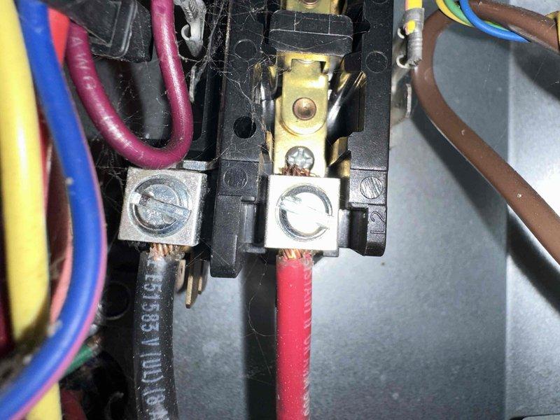 Completed cooling system tune-up on window HVAC unit during scheduled afternoon appointment. Performed electrical diagnostics using clamp meter to verify proper amperage draw and system operation, inspected and tested all electrical connections at terminal block for secure contact and proper voltage distribution across multiple circuits. All components found operating within normal parameters with connections cleaned and verified for safe, efficient cooling performance.