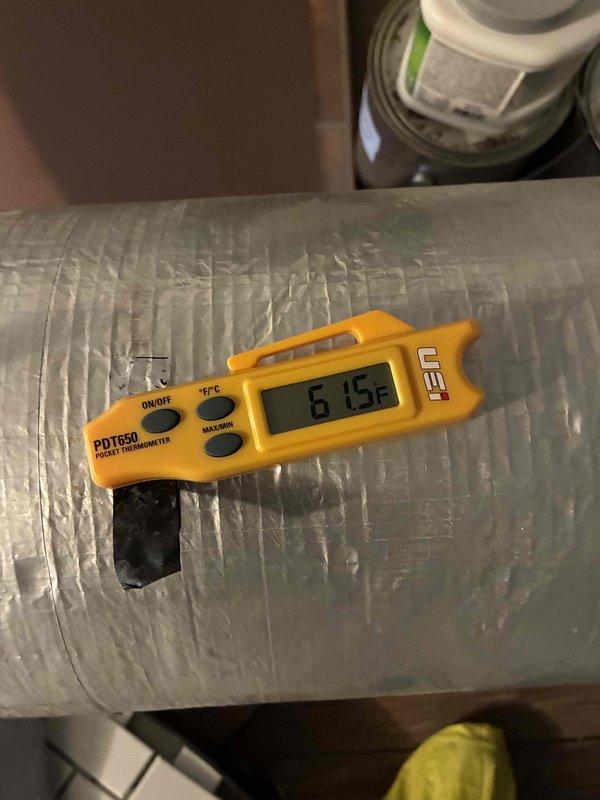 Completed comprehensive cooling season tune-up on two HVAC systems. Performed standard maintenance procedures including inspection of the LincUp system components, verified proper operation of shut-off valves and PVC condensate drain lines, measured supply air temperature at 61.5°F confirming adequate cooling performance, and inspected all accessible equipment for proper operation and safety compliance.