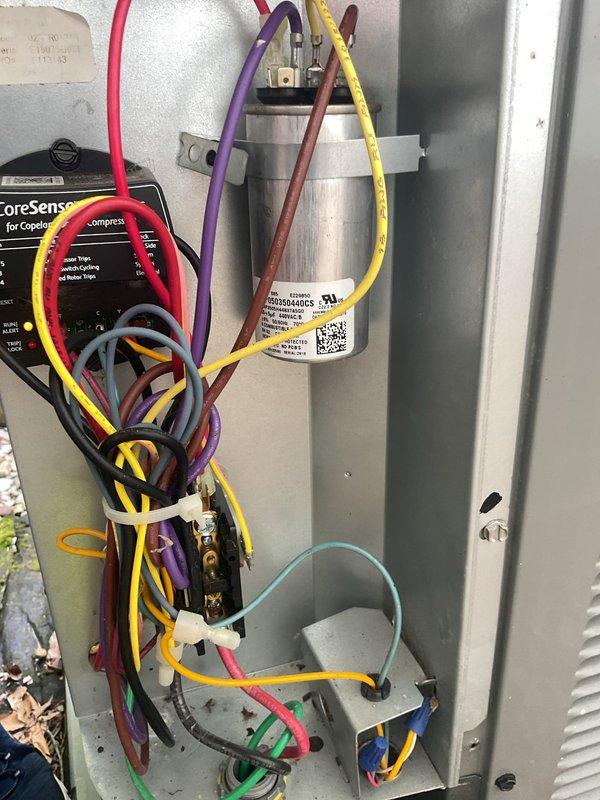 Completed preventive maintenance service on four air conditioning units. Performed comprehensive inspections of electrical control panels, verified proper capacitor operation and connections, checked all wire terminations and electrical components for secure mounting and proper function. All systems tested and operating within normal parameters.