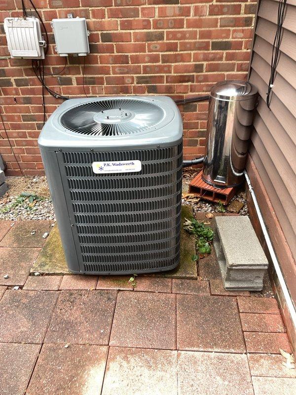 Completed routine cooling system maintenance on residential AC unit. Performed inspection of outdoor condenser unit, evaporator coil, and heat exchanger components, verifying proper operation and cleanliness of all accessible system elements as part of ongoing preventive maintenance program.