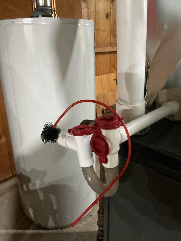 Completed scheduled preventive maintenance on residential cooling system. Inspected furnace unit, refrigerant lines, condensate safety switch, and air filtration system. Verified all components operating within normal parameters, confirmed proper airflow through clean pleated filter, and documented equipment condition with no issues found requiring immediate attention.