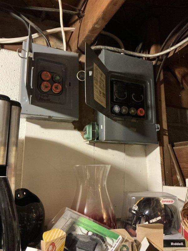 Conducted on-site assessment for mini split add-on installation in attic space and basement utility area. Evaluated existing electrical infrastructure including mounted junction boxes and disconnect switches, documented current conditions of installation locations, and captured detailed measurements and specifications for proper equipment sizing and placement of additional mini split unit to expand existing HVAC system coverage.