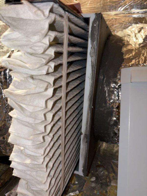 Completed scheduled preventive maintenance visit on residential cooling system. Performed thorough inspection of evaporator coil assembly located in attic space, noting normal operational wear with minor dust accumulation on aluminum fins. Verified electrical parameters using digital multimeter, confirming system operating within manufacturer specifications. All components functioning properly with no immediate service needs identified.