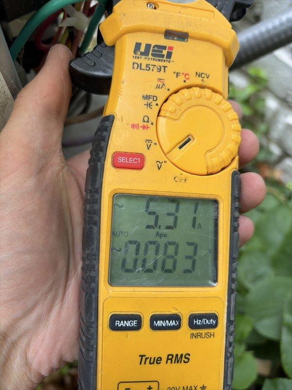 Completed scheduled preventive maintenance visit on residential cooling system. Performed thorough inspection of evaporator coil assembly located in attic space, noting normal operational wear with minor dust accumulation on aluminum fins. Verified electrical parameters using digital multimeter, confirming system operating within manufacturer specifications. All components functioning properly with no immediate service needs identified.