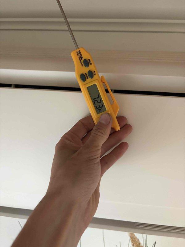 Completed cooling season tune-up on ductless mini-split system. Performed standard maintenance inspection, verified system operation, and recorded supply air temperature of 73.3°F to confirm proper cooling performance.