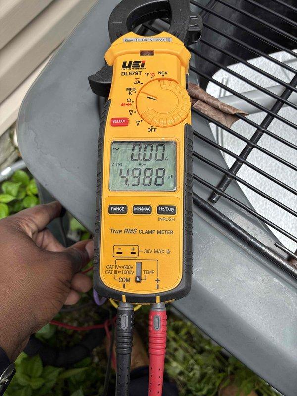 Completed preventive maintenance on three cooling systems, including indoor and outdoor units. Performed comprehensive system inspections, verified electrical readings using clamp meter showing proper amperage draws, checked refrigerant lines and connections, and confirmed all equipment operating within normal parameters. All systems tested and left in proper working condition.