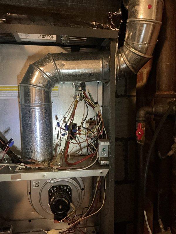 Completed comprehensive cooling system tune-up on residential HVAC unit. Performed thorough inspection of furnace interior components, blower motor assembly, electrical connections, and control board wiring. Conducted diagnostic testing of system operations and verified proper functionality of all mechanical and electrical components.