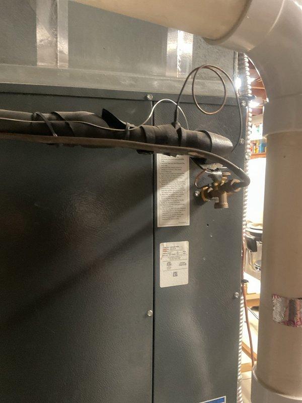 Completed scheduled preventive maintenance on residential cooling system. Performed comprehensive inspection of air handler unit, verified proper operation of all mechanical components, and confirmed system airflow and temperature differential within manufacturer specifications at 27°F across the evaporator coil. All ductwork, refrigerant lines, and condensate drainage systems inspected and found functioning properly with no immediate service needs identified.