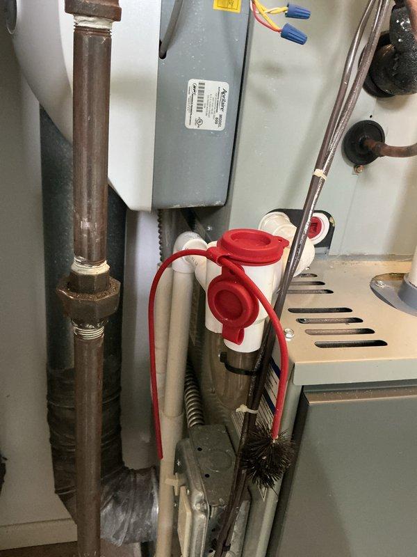 Completed cooling maintenance on three HVAC systems. Performed standard maintenance procedures including cleaning condenser coils and brushing out fins as requested, inspecting refrigerant lines, checking electrical connections, and verifying proper system operation on all units.