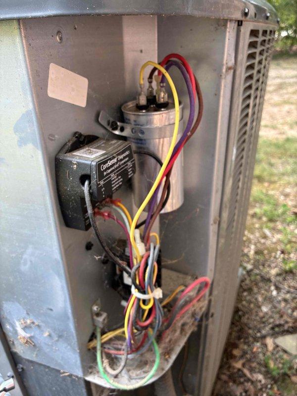 Completed scheduled preventative maintenance on residential cooling system as part of ongoing service plan. Performed comprehensive inspection of outdoor condensing unit, including electrical components, capacitor, and contactor functionality. Verified proper airflow through interior ventilation registers and confirmed system operating within normal parameters.
