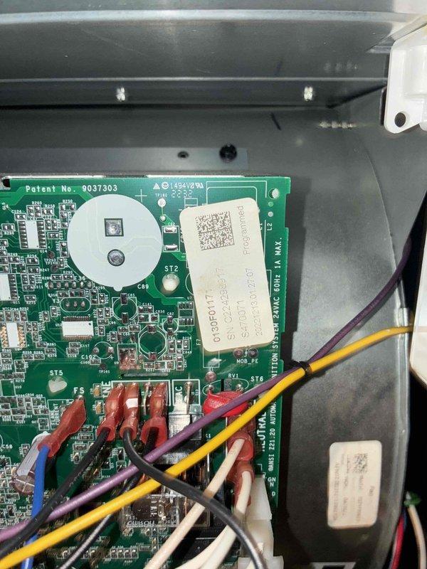 Completed first-year cooling maintenance on residential HVAC system. Performed comprehensive inspection of blower assembly, verifying squirrel cage fan operation and cleanliness, with all blades showing proper condition and no debris accumulation. Inspected control board and electrical connections, confirming all wire terminations secure and system components functioning within normal parameters.