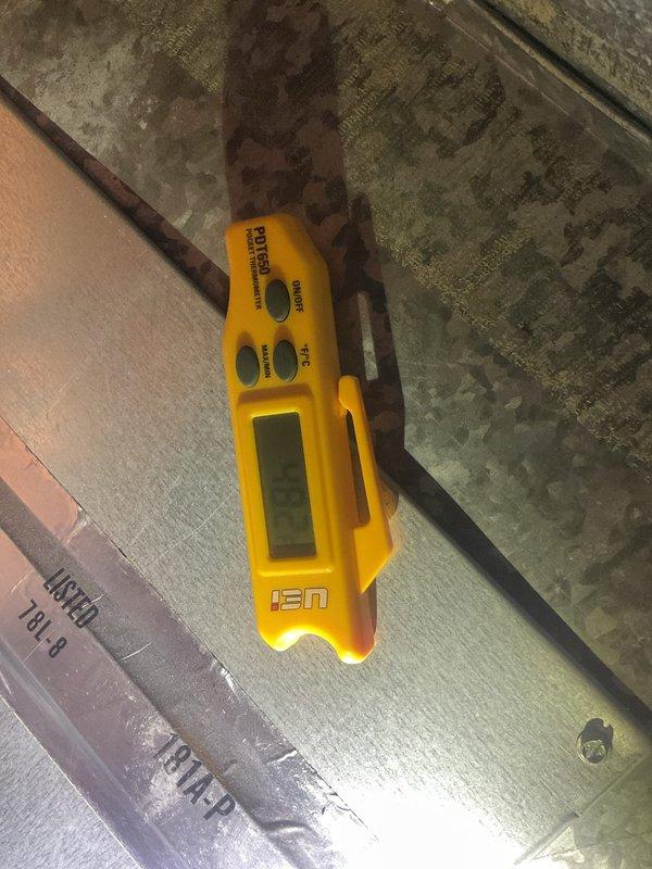 Completed cooling tune-up on two HVAC units. Performed system diagnostics using Fieldpiece JL3 meter, inspected electrical connections and capacitor, verified proper operation of all components, and documented unit conditions with service photos.