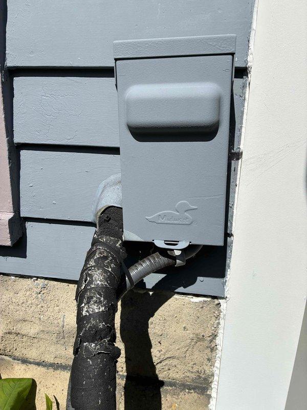 Completed comprehensive cooling system maintenance on residential HVAC unit. Performed standard inspection of outdoor condenser unit, verified operational status of all components, and documented equipment condition including electrical disconnect enclosure and refrigerant line set. System found to be operating within normal parameters with no immediate service requirements identified.