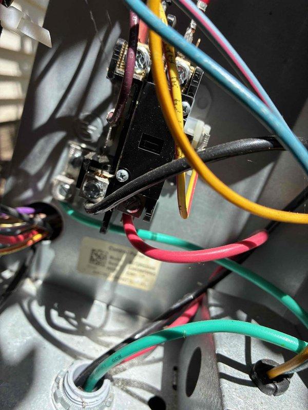 Performed comprehensive AC tune-up on recently installed system following customer report of heat smell during operation. Completed full system inspection including electrical connections, control wiring, and low-voltage components. Verified amperage draw at 0.553A and supply voltage at 24.11V within manufacturer specifications, confirming proper electrical operation with no abnormalities detected.