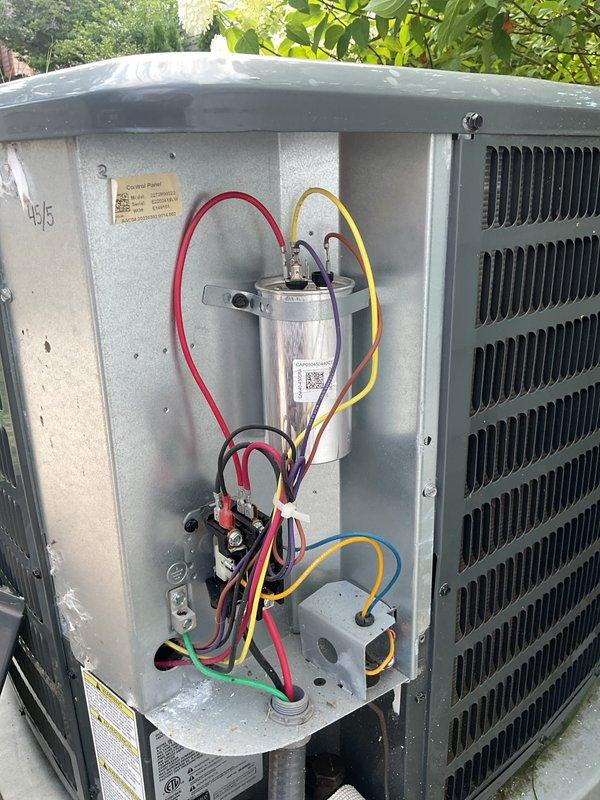 Completed comprehensive cooling system maintenance on residential HVAC unit. Performed thorough inspection of outdoor condenser unit, verifying proper operation of capacitor, contactor, and electrical connections, with all components found to be in good working condition. Inspected indoor furnace and air handling equipment, confirmed proper venting configuration and system integration.