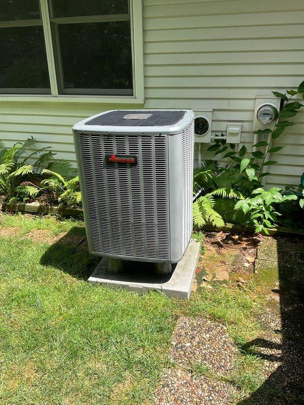 Completed preventive maintenance service on residential split-system air conditioning unit. Performed comprehensive inspection of outdoor condenser unit and indoor air handler control systems, verifying proper operation of all electrical components, circuit boards, and relay systems. All equipment found to be in good working condition with no deficiencies noted.