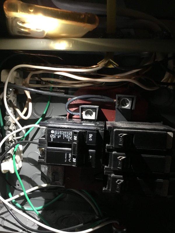 Responded to concern regarding breaker compatibility in existing electrical panel serving mini split system installed three years prior. Upon inspection, verified that the 2-pole 20-amp Challenger breaker installed in the GE panel met all applicable electrical code requirements at the time of installation and continues to function safely. Documented panel configuration with photographs showing proper wire connections, breaker mounting, and overall panel condition. Explained to customer that while arc fault circuit interrupter (AFCI) breakers provide additional protection and may be required for certain circuits under current code, the existing standard breaker installation remains code-compliant for this dedicated mini split circuit and poses no safety concern.