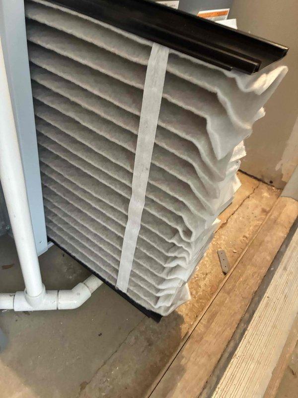 Completed routine HVAC cooling system maintenance on residential split system. Inspected and replaced air filter, verified proper operation of outdoor condenser unit, and confirmed all components functioning within normal parameters.