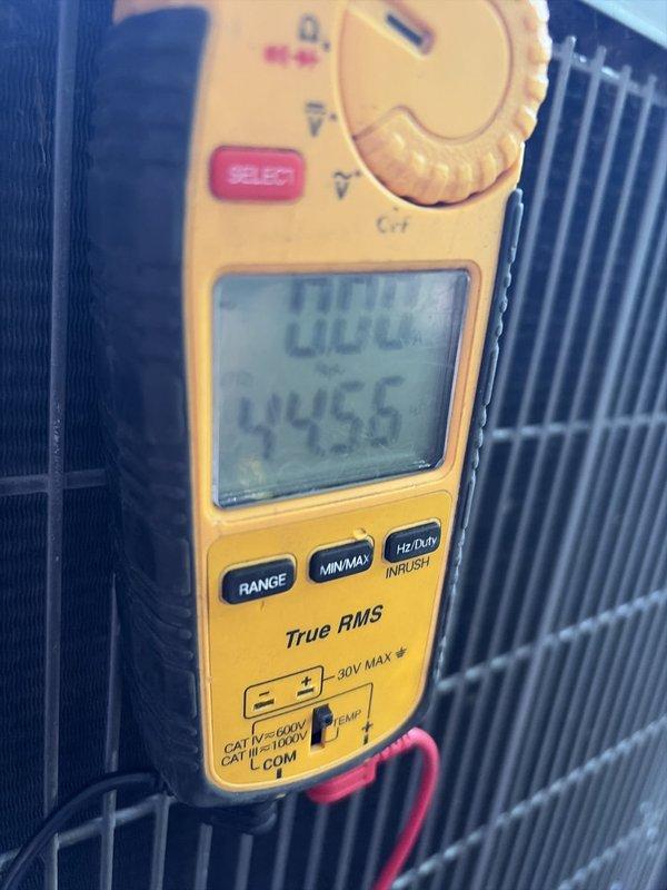 Completed scheduled preventive maintenance on residential cooling system as part of ongoing service agreement. Performed comprehensive system inspection including condenser unit evaluation, electrical measurements using digital multimeter to verify proper voltage and amperage readings, and ductwork assessment to ensure proper airflow and seal integrity. All components operating within manufacturer specifications with no deficiencies noted.