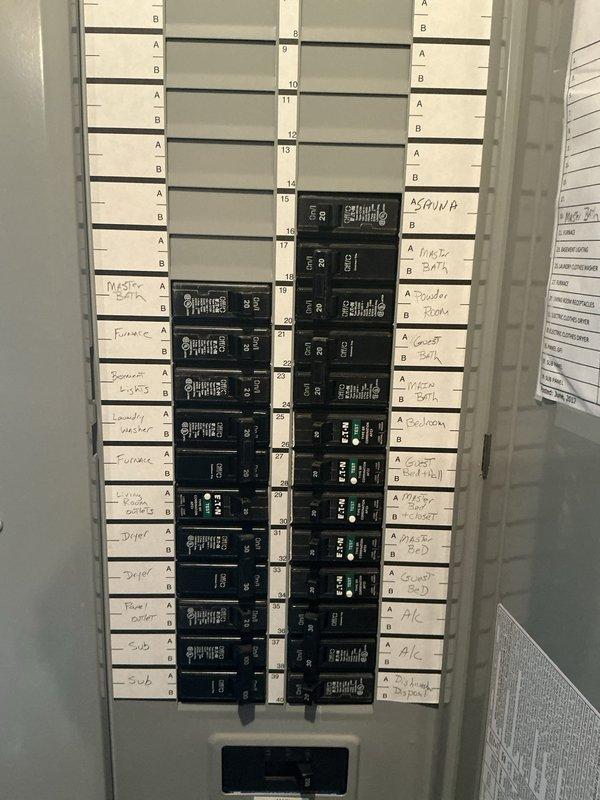 Completed comprehensive estimate for mini split system installation and generator addition to existing residential HVAC setup with two Concord furnaces. Evaluated electrical panel capacity and circuit availability to determine feasibility of integrating additional equipment into current electrical infrastructure.