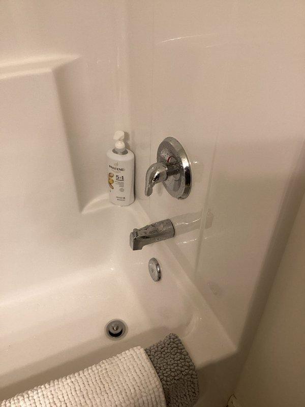 Responded to complaint of loud noise occurring during shower operation. Inspected shower head, supply arm, and mixing valve assembly for loose connections, mineral buildup, or worn components. Verified proper water pressure and flow through the system. Addressed the noise issue to restore normal, quiet operation of the shower fixture.
