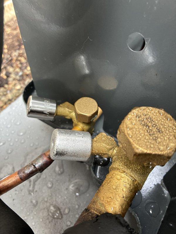 Completed quality check and system start-up on newly installed HVAC equipment. Verified proper operation through pressure testing, confirmed all plumbing connections were secure and leak-free, and provided customer with comprehensive instructions on system operation and thermostat controls.