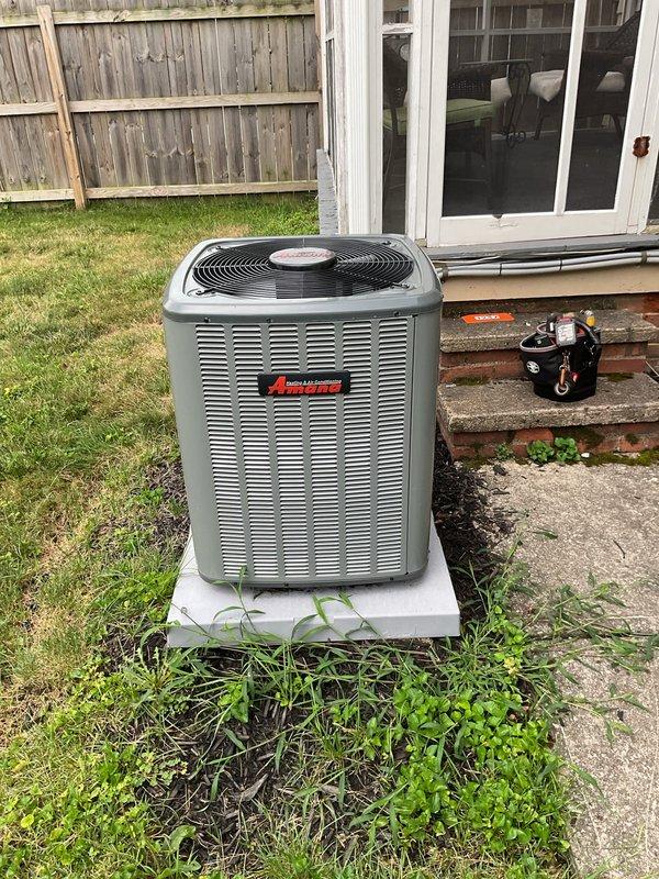 # HVAC Cooling Maintenance Summary

Completed comprehensive preventive maintenance service on residential split-system air conditioning unit. Performed visual inspection of outdoor condensing unit, confirming proper placement on concrete pad and adequate clearance for airflow. Accessed electrical compartment and inspected Copeland diagnostic control module, verifying all system parameters and LED indicators were functioning within normal operating ranges. Examined capacitor, compressor connections, and refrigerant line sets for secure fittings and proper insulation. Reviewed multi-wire harness connections and confirmed all electrical terminations were tight and properly seated. All system components operating as designed with no deficiencies noted during this scheduled maintenance visit.