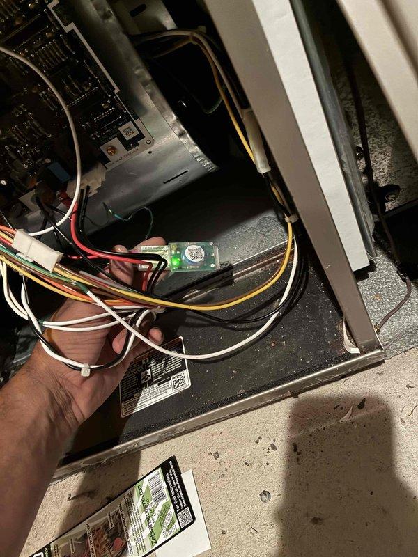 Performed blower wheel cleaning on HVAC system to remove accumulated debris and restore proper airflow efficiency. Installed surge protectors on both indoor and outdoor units to provide electrical protection against voltage spikes and power surges.