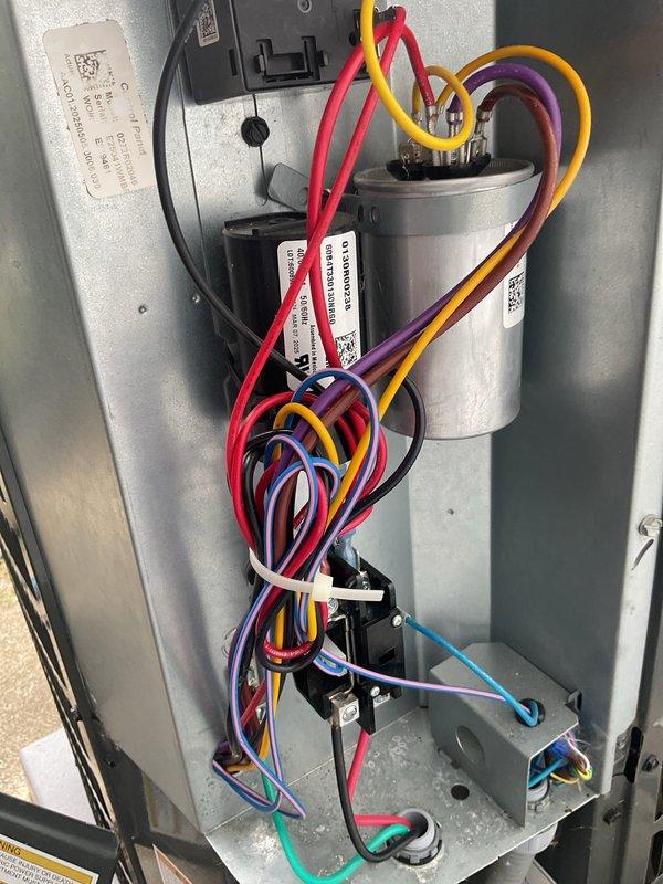 Completed routine cooling maintenance on residential HVAC system. Performed comprehensive inspection of furnace unit and electrical components, including capacitor, relays, and wiring connections. Verified all electrical connections were secure, checked capacitor functionality, and confirmed proper system operation to ensure optimal cooling performance for the upcoming season.