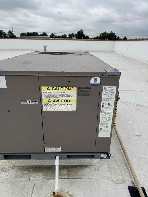 Responded to no cooling call at commercial dental office. Upon arrival, inspected York model RT024 rooftop package unit. System was found to be non-operational. Performed diagnostic testing and identified the issue preventing the unit from running. Completed necessary repairs to restore cooling operation to the facility.