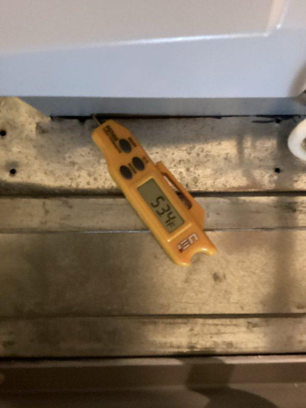 Performed preventive maintenance on two residential HVAC cooling systems. Conducted temperature differential measurements using digital instrumentation, recording readings of 53.04°F at the air handler unit. Inspected both furnace units, ductwork connections, condensate drainage lines, and electrical components for proper operation and seasonal readiness.