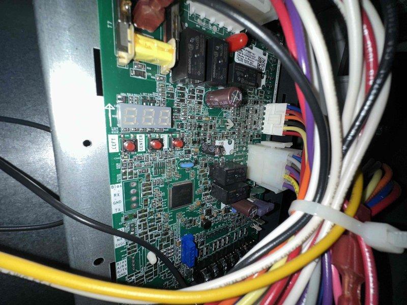 Completed preventive maintenance on two residential cooling systems. Inspected electrical components, control boards, and capacitors on both units. Verified proper operation of all systems, checked wiring connections, and confirmed digital displays and controls functioning correctly.