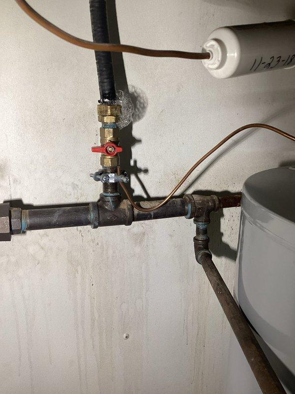 Completed scheduled tanked water heater flush and fill as part of routine preventive maintenance program. Drained sediment buildup from tank, flushed system thoroughly to remove mineral deposits, and refilled unit to restore optimal operating efficiency. Inspected water heater plumbing connections, valves, and associated piping during service; all components found to be functioning properly with no leaks or deficiencies noted.