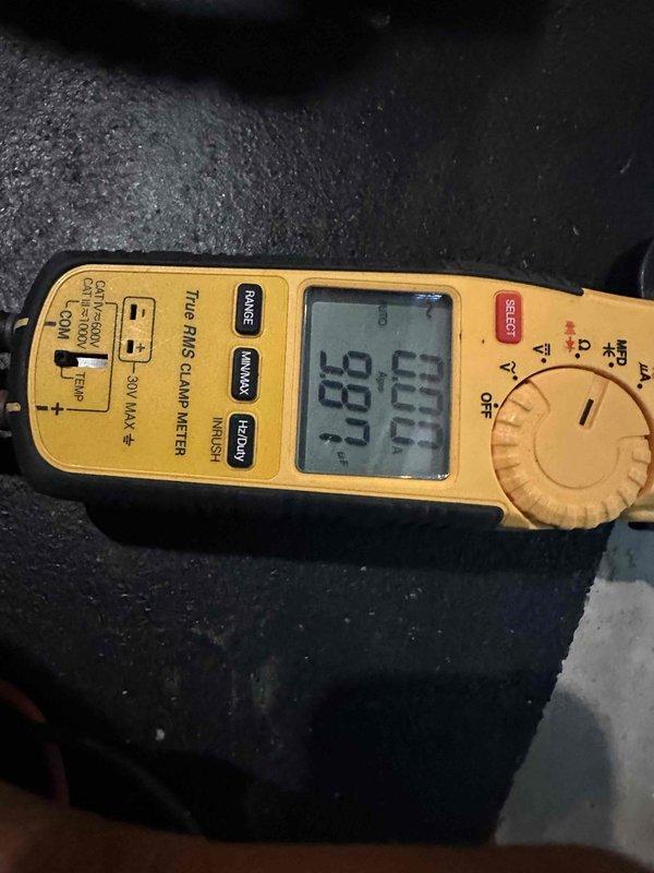 Completed preventive maintenance service on two cooling systems. Performed comprehensive inspection of both units including electrical measurements using clamp meter to verify proper amperage draw and system performance. Inspected control boards, wiring connections, and electrical components to ensure safe and efficient operation for the cooling season.